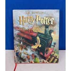 Harry Potter and the Sorcerer's Stone – Illustrated Edition (Hardcover, 2015)